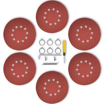 Wandschuurmachine rood 750 W