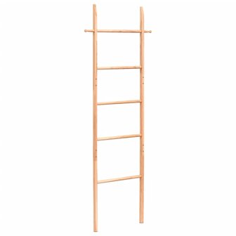 Handdoekenladder 170 cm massief walnotenhout