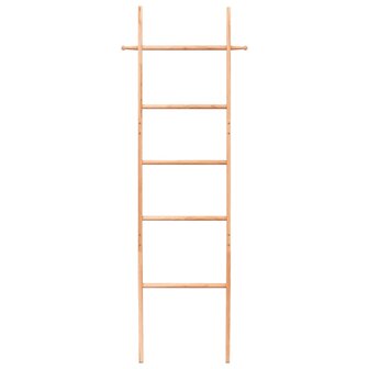 Handdoekenladder 170 cm massief walnotenhout