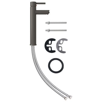 Badkamermengkraan 12x30 cm grijs