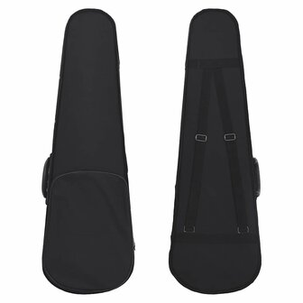 Vioolset met strijkstok en kinsteun 4/4 donkerhoutkleurig