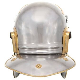 Soldatenhelm Romeins replica staal zilverkleurig