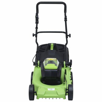 Accugrasmaaier met 2 accu's 20 V 2000 mAh Li-ion