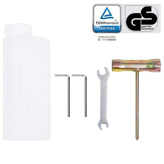 Bladblazer rugzak benzine 900 m&sup3;/h 42,7 cc