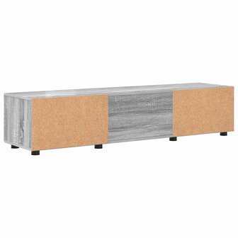 Houten Kast met lade Grijs Sonoma 150 x 39 x 30 cm Bewerkt hout