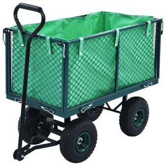 Tuinwagen 350 kg groen