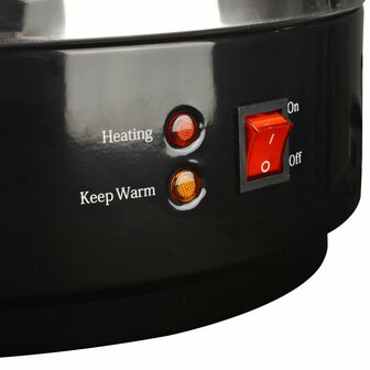 Gl&uuml;hwein ketel 2500 W 15 L roestvrij staal