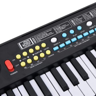 Piano elektrisch toetsenbord met 37 toetsen en microfoon