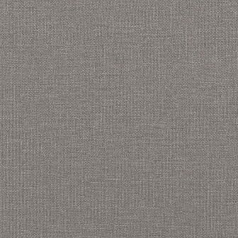 Schommelstoel met voetenbank stof taupe