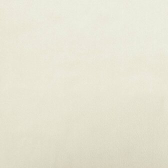 Hondenmand 70x52x30 cm fluweel cr&egrave;mekleurig