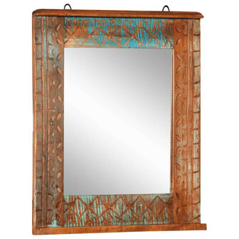 4-delige Badkamermeubelset massief hergebruikt hout