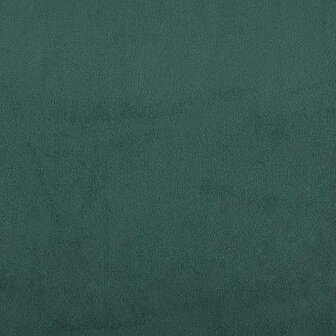 Bankje 110x74x84 cm fluweel donkergroen