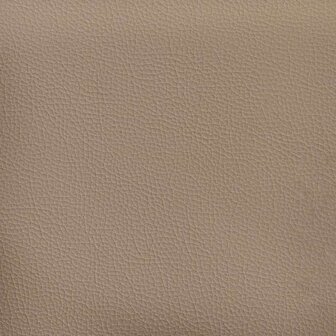 Chesterfield Bank Cappuccino 120,5 x 65 x 75 cm Nep Leer