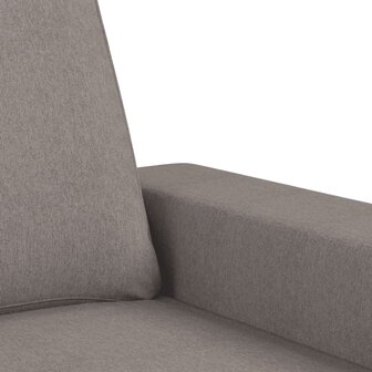 3-delige Loungeset stof taupe
