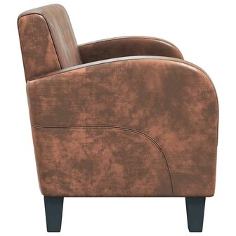 Tweezitsbank kunstsu&egrave;de bruin