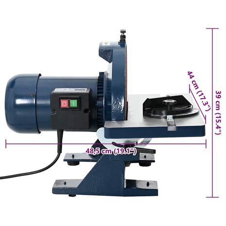 Schijfschuurmachine 800 W 305 mm