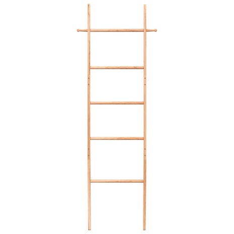Handdoekenladder 170 cm massief walnotenhout
