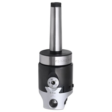 15-delige Boorgereedschapsset met MT2-F1-12 boorkop 50 mm