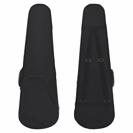 Vioolset met strijkstok en kinsteun 4/4 donkerhoutkleurig