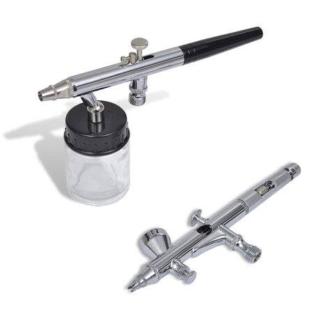 Airbrush set met 2 pistolen