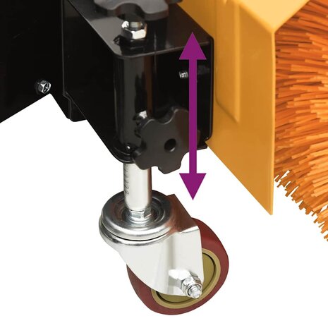 Sneeuwblazer en vegerset 2-in-1 benzine 6,5 pk