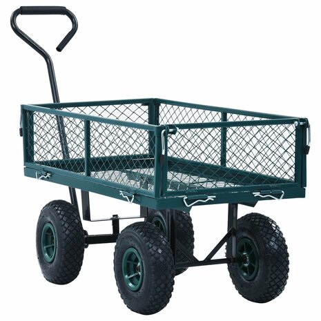 Tuinwagen 250 kg groen