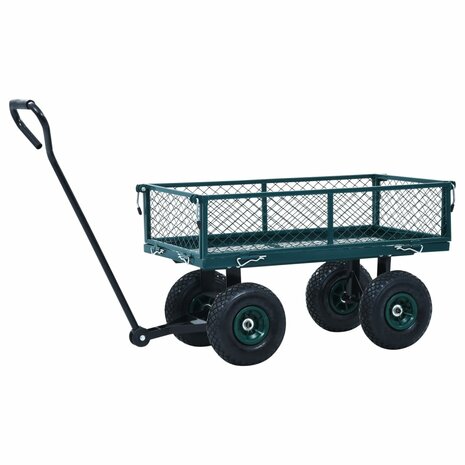Tuinwagen 250 kg groen