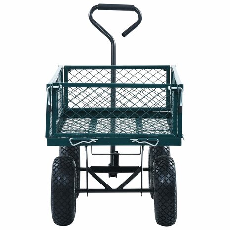 Tuinwagen 250 kg groen