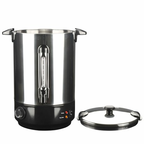 Gl&uuml;hwein ketel 2500 W 15 L roestvrij staal