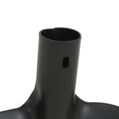 Schep Hoofd 4 pcs Zwart 34,5 x 24 cm Gepoedercoat staal