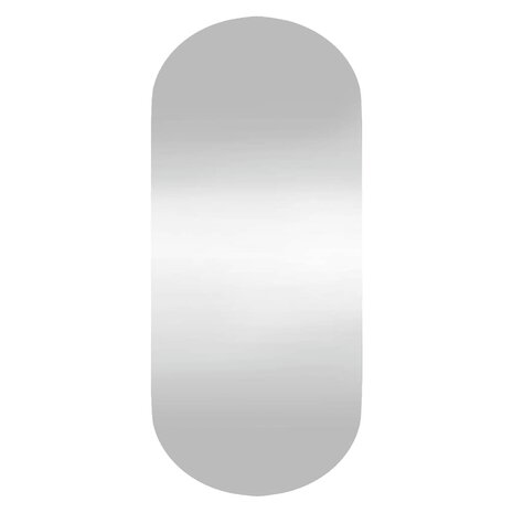 Wandspiegel 30x70 cm ovaal glas