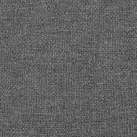 Schommelstoel met voetenbank stof donkergrijs