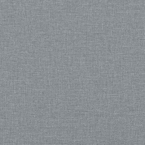 Schommelstoel met voetenbank stof lichtgrijs