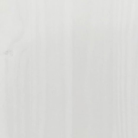 Kledingkast Corona wit 194x52x186 cm massief grenenhout