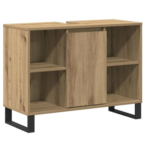 Badkamer Kast Artisan Eiken 80 x 33 x 60 cm Bewerkt hout