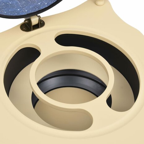 Globebar vrijstaand eucalyptushout groen