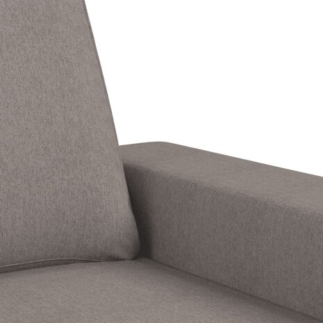 3-delige Loungeset stof taupe
