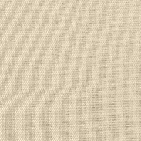 3-delige Loungeset stof cr&egrave;mekleurig