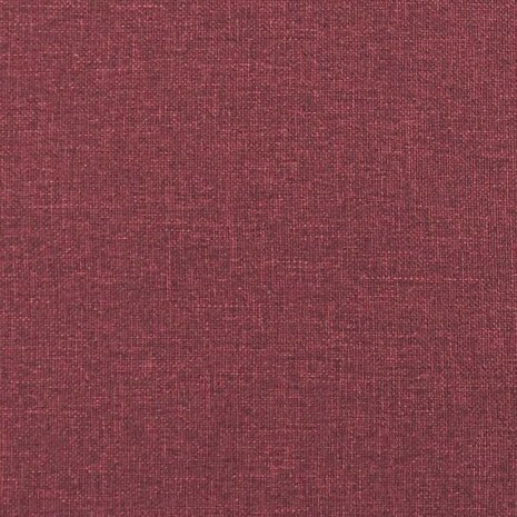 3-zitsbank Wijnrood 180 cm Stof